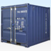 8ft Shipping Container (One Trip) Blue (RAL 5013)