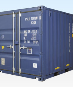 10ft x 8ft Shipping Container (One Trip) Blue (RAL 5013)