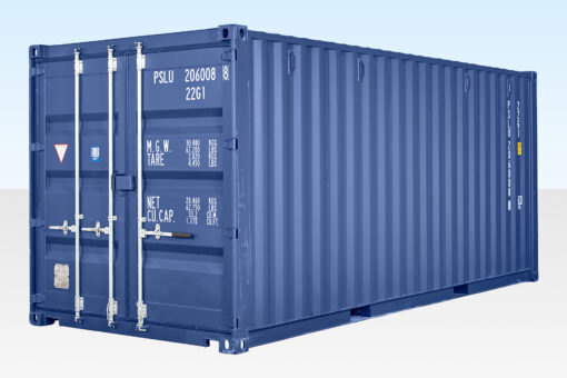 20ft Shipping Container Blue UK