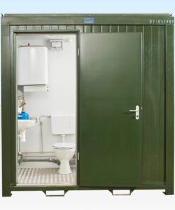 2.4m x 1.4m Mains Toilet/Shower