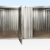 3m x 4.2m Side Linked Flat Pack Container Bundle (Galvanised)