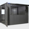 4m x 4.2m flat packed kiosk