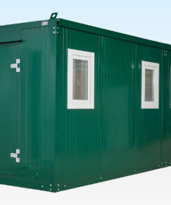 Flat pack office container