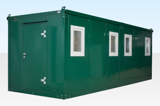 Flat pack office container