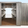 6m x 2.1m end linked container