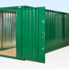 6m x 2.1m End Linked Flat Packed Container