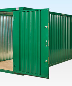 6m x 2.1m End Linked Flat Packed Container