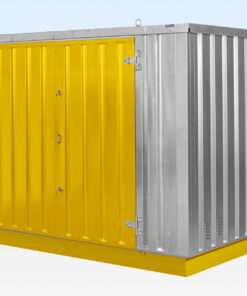 3m x 2.1m Flat Pack Bunded Chemical Storage