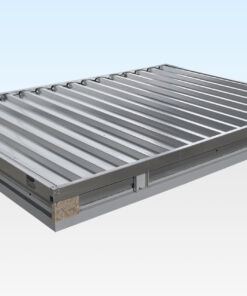 galvanised steel storage container