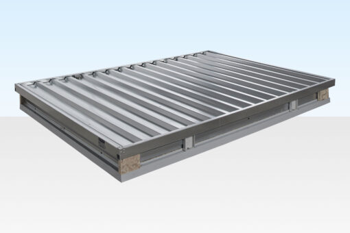 galvanised steel storage container