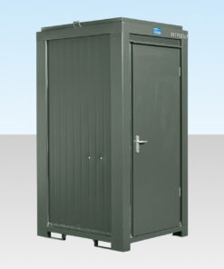 Single Mains Toilet 1.2m x 1.4m (RAL 6007)