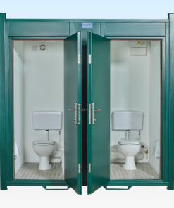 Steel AV Twin (1+1) Toilet