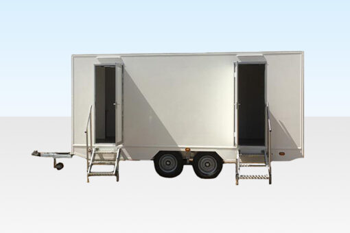 Towable Toilet 2+2 Container