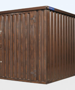 Wood-Effect Flat Packed Storage Container 3m x 2.1m