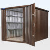 Wood-Effect Flat Packed Storage Container